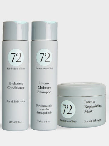 مجموعة العناية بالشعر من 72 Hair